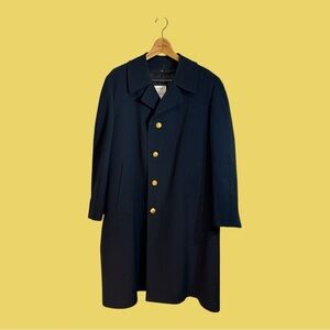 Vintage Men’s London Fog Maincoats Overcoat Zip Out Lining Trenchcoat Length 44R